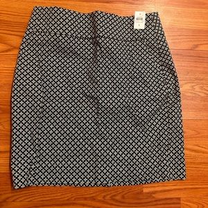 Ann Taylor green and blue skirt with tags